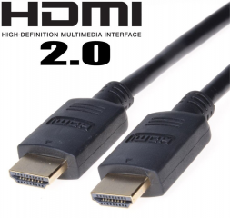 PremiumCord HDMI 2.0 High Speed+Ethernet 3m, černá