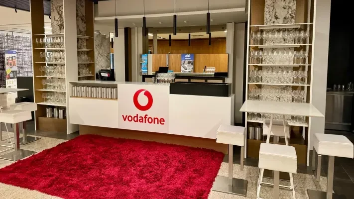 Vodafone stánek