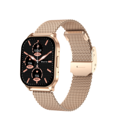 Chytré hodinky AirFlexOne+, zlatá