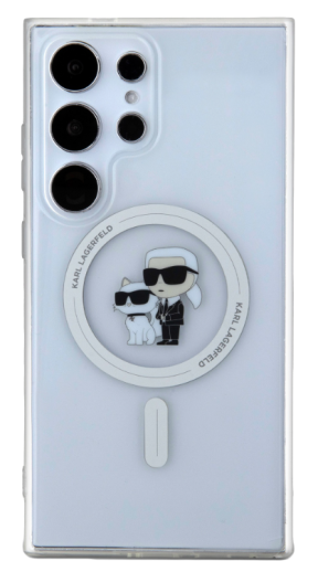 Pouzdro Samsung Galaxy S24 Ultra Karl Lagerfeld K&CH MagSafe