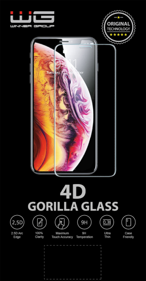 Ochranné sklo 4D Full Glue iPhone 16 Pro