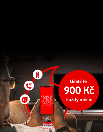 Banner pro Vánoční nabídka tarifu Extra 5G