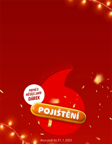 Banner pro Pojištění zařízení koupených u Vodafonu