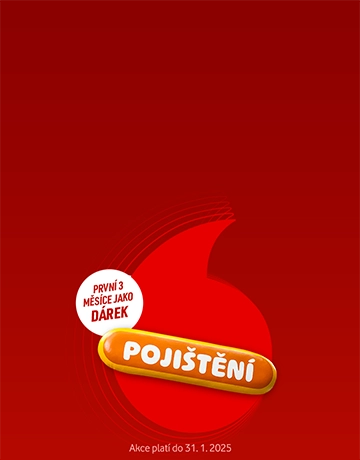 Banner pro Pojištění zařízení koupených u Vodafonu