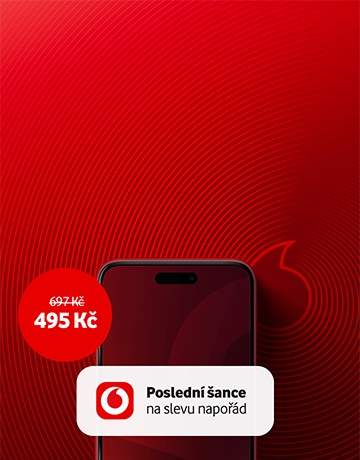 Banner pro Tarify Vodafone One od 495 Kč